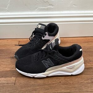 Women New Balance X90 Black Sneakers